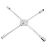 Klucz krzyżakowy do kół 17-19-21-22mm KRZYŻAK z adapterem 1/2" Forcekraft