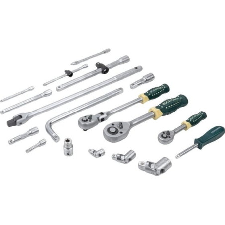 Zestaw narzędzi Premium 148el 1/4 3/8 1/2 6-kątne 12-kątne 4-36mm Rockforce