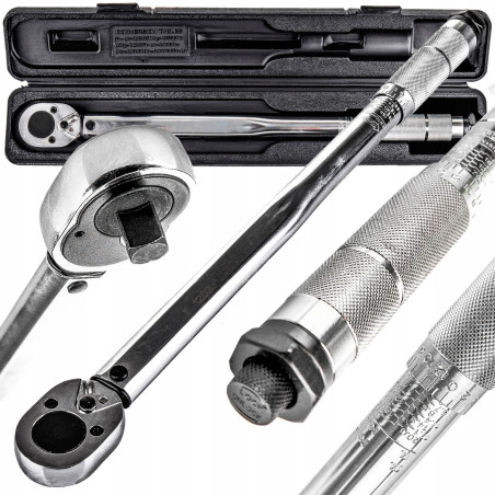 Klucz dynamometryczny 1/2" 28-210 Nm z certyfikatem kalibracji Forcekraft