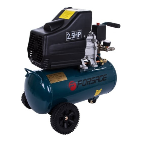 Kompresor olejowy 24L 8 bar 1.5kW 180 l/min Sprężarka warsztatowa Forsage