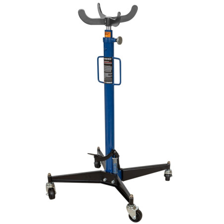 Podnośnik skrzyni biegów do 500 kg 1100-2000 mm z pedałem 4 kółka Forsage