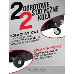 Podnośnik samochodowy niskoprofilowy żaba 2T