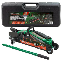 Podnośnik samochodowy hydrauliczny 2,5T 140-387 mm punktowy Żaba Rockforce