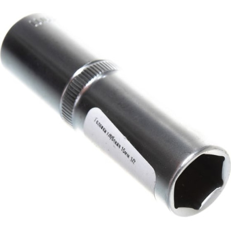 Nasadka 1/2" 15mm 6-kątna głęboka klucz nasadowy stal CrV Forsage