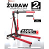 Żuraw warsztatowy hydrauliczny 2T składany podnosi do 230 cm Forcekraft