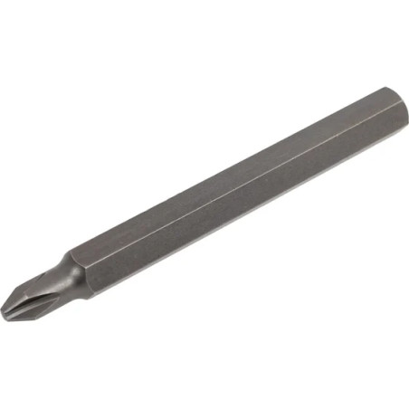 Bit PH2 80 mm 5/16" stal S2 końcówka krzyżowa wkrętakowa Forsage
