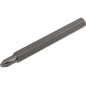 Bit PH2 80 mm 5/16" stal S2 końcówka krzyżowa wkrętakowa Forsage