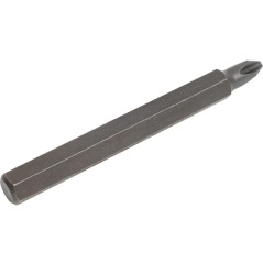 Bit PH2 80 mm 5/16" stal S2 końcówka krzyżowa wkrętakowa Forsage