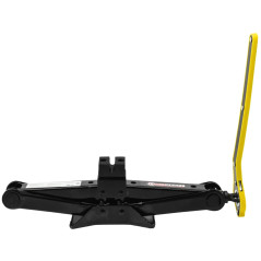 Podnośnik trapezowy z gumą ochronną 1,5 t z kluczem grzechotką 110 - 400 mm