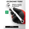 Zestaw kluczy płasko-oczkowych 47el. 6-32 mm na płachcie CrV Rockforce