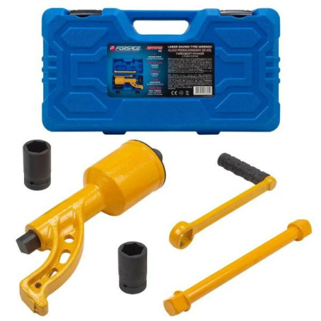 Klucz przekładniowy planetarny do kół 330 mm 1:78 7500 Nm nasadki 32, 33 mm Forsage