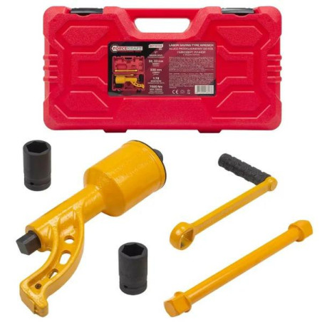 Klucz przekładniowy planetarny do kół 330 mm 1:78 7500Nm nasadki 32 33mm FK