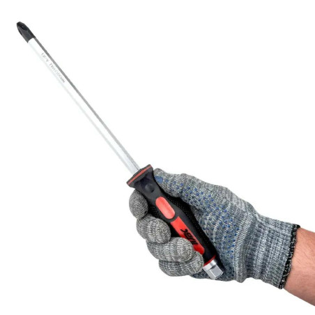 Zestaw 12 wkrętaków śrubokrętów do pobijania magnetyczne końcówki JBC Tools