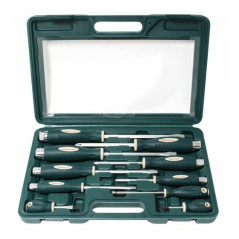 Zestaw 10 wkrętaków śrubokrętów do pobijania magnetycznych S2 Rockforce