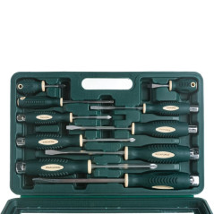 Zestaw 10 wkrętaków śrubokrętów do pobijania magnetycznych S2 Rockforce