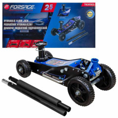 Podnośnik Hydrauliczny Samochodowy 2.5 T 155-665 mm Punktowy Żaba Forsage