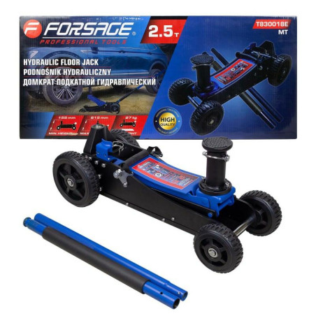 Podnośnik Hydrauliczny Samochodowy 2.5 T 155-615 mm Punktowy Żaba Forsage