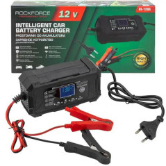 Prostownik samochodowy automatyczny Ładowarka akumulatora 12V 6A Rockforce