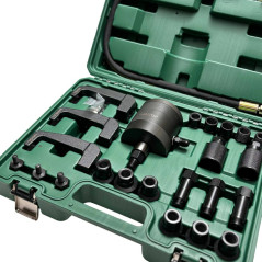 Ściągacz pneumatyczny do wtryskiwaczy 24 el. z adapterami Rockforce