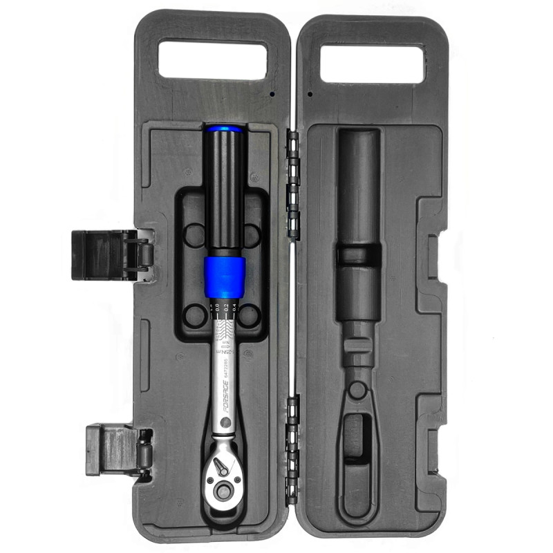 KLUCZ DYNAMOMETRYCZNY 1/4" BLOKADĄ 1-25 Nm 72 ZĘBY FORSAGE