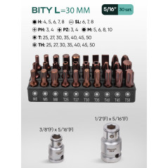 Zestaw 216 narzędzi 1/4" 1/2" 3/8" kluczy nasadek bity walizka Rockforce