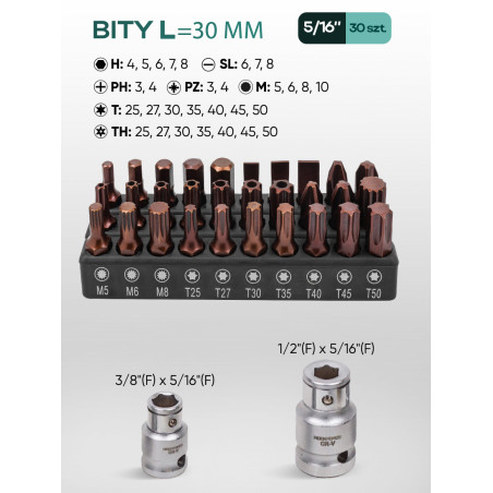 Zestaw 216 narzędzi 1/4" 1/2" 3/8" kluczy nasadek bity walizka Rockforce