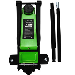 Podnośnik niskoprofilowy 3T 75-500 mm hydrauliczny samochodowy ciężki Żaba