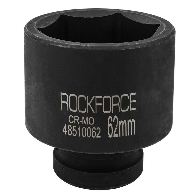 Nasadka udarowa głęboka 1" 62mm 6-kątna CrMo długa Rockforce