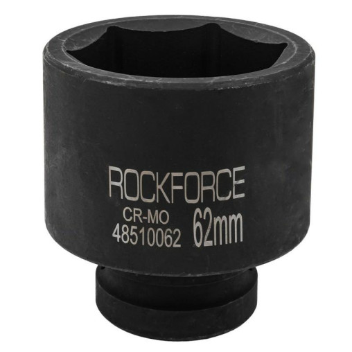 Nasadka udarowa głęboka 1" 62mm 6-kątna CrMo długa Rockforce