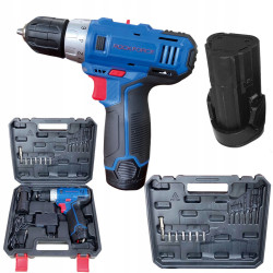 ROCKFORCE WKRĘTARKA AKUMULATOROWA BEZPRZEWODOWA WALIZKA 12V