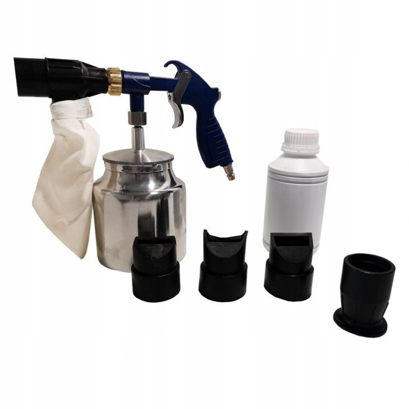 Pistolet do piaskowania piaskarka zbiornik 1L