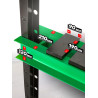 Prasa Hydrauliczna warsztatowa 20T + pryzmy Pompa z manometrem Rockforce