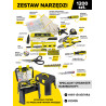 PREZENT - WMC ZESTAW UNIWERSALNY 1200EL 1/4'' 6 kąt +STOŁEK