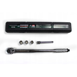 KLUCZ DYNAMOMETRYCZNY 1/2" 40-210Nm +NASADKI ROCKFORCE