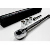 KLUCZ DYNAMOMETRYCZNY 1/2" 40-210Nm +NASADKI ROCKFORCE