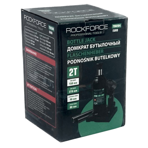 Podnośnik samochodowy lewarek hydrauliczny 2t 150-278 mm