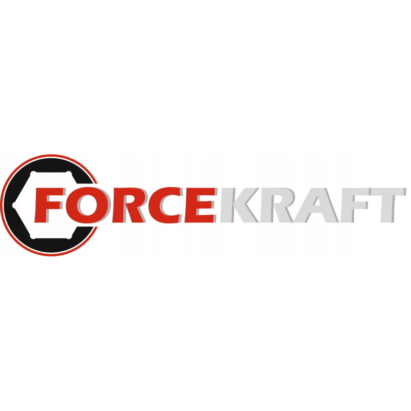 Pistolet do pompowania opon kół z manometrem 8.5 bar 1/4" Forcekraft