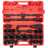Klucze nasadowe udarowe 3/4'' 1" 12-kątne 26el