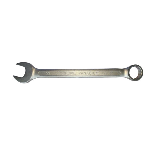 Klucz PŁASKO-OCZKOWY 22mm L-260 mm STAL Cr-V 12-KĄTNY