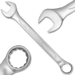 ROCKFORCE Klucz PŁASKO-OCZKOWY 22mm L-260mm Cr-V 12-kątny