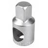 ROCKFORCE Adapter REDUKCJA przejściówka 3/8"(F) x 1/2"(M) Stal Cr-V