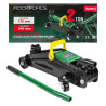 Podnośnik samochodowy hydrauliczny niskoprofilowy żaba 2T 2000kg 130-340 mm