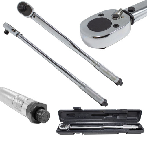 Klucz dynamometryczny z blokadą 1/2'' (28-210 Nm)