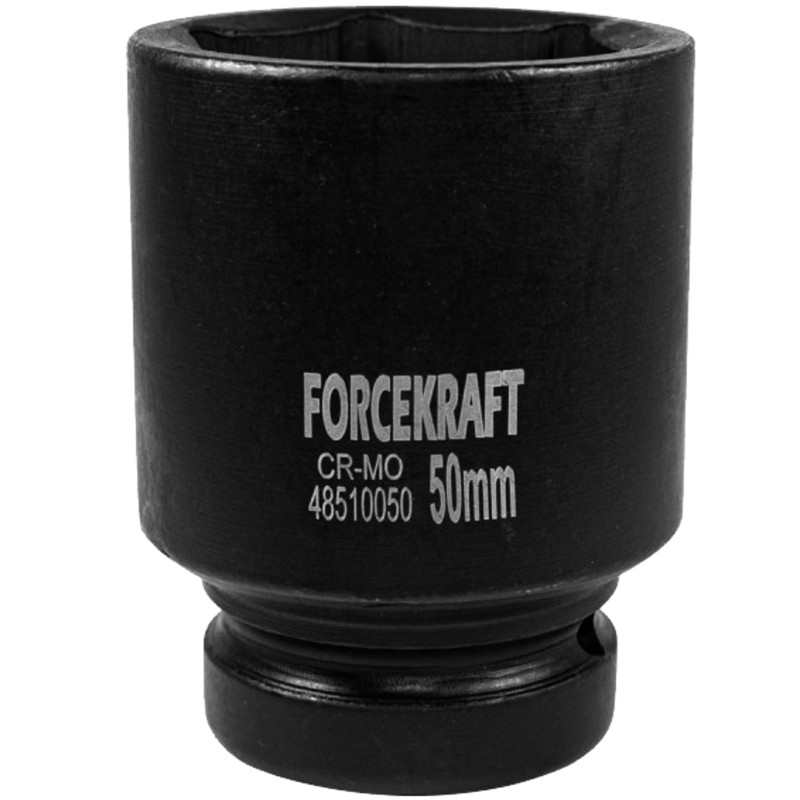 FORCEKRAFT Nasadka udarowa GŁĘBOKA 1 " 50 mm 6-kątna