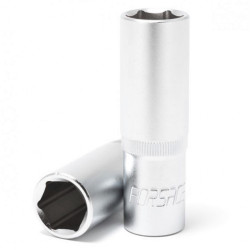 Nasadka 1/2" 15mm 6-kątna głęboka klucz nasadowy stal CrV Forsage