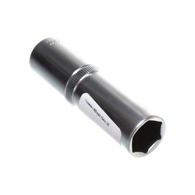 Nasadka 1/2" 15mm 6-kątna głęboka klucz nasadowy stal CrV Forsage