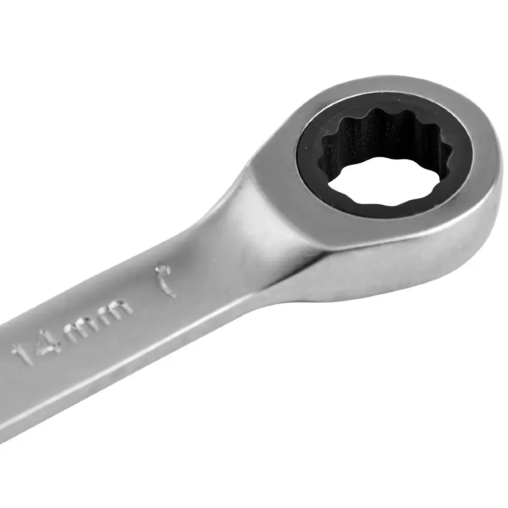 ROCKFORCE Zestaw kluczy płasko - oczkowych 7 elementów 8-19 mm KOMPLET