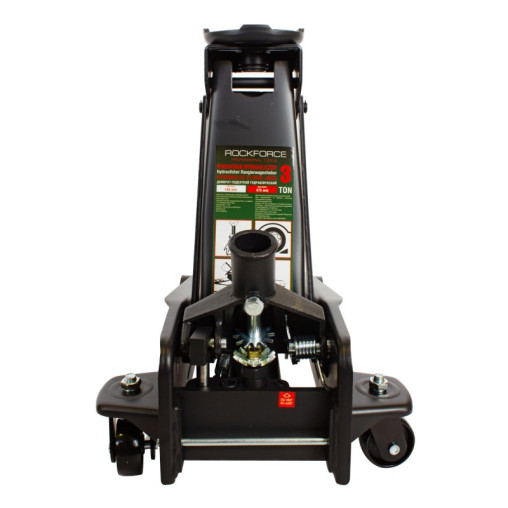 PODNOŚNIK HYDRAULICZNY ŻABA 3T LEWAREK Z GUMĄ 145-475 mm