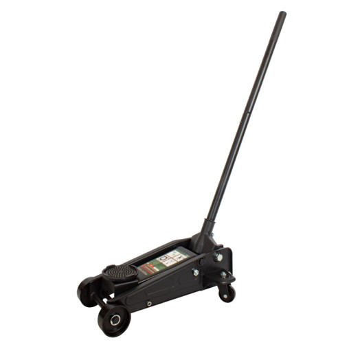 PODNOŚNIK HYDRAULICZNY ŻABA 3T LEWAREK Z GUMĄ 145-475 mm