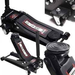 Podnośnik hydrauliczny samochodowy niskoprofilowy 3T 75- 510mm Żaba Forsage